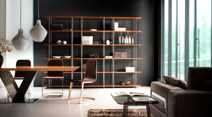 Книжный шкаф Микеланджело: как один предмет мебели может преобразить пространство