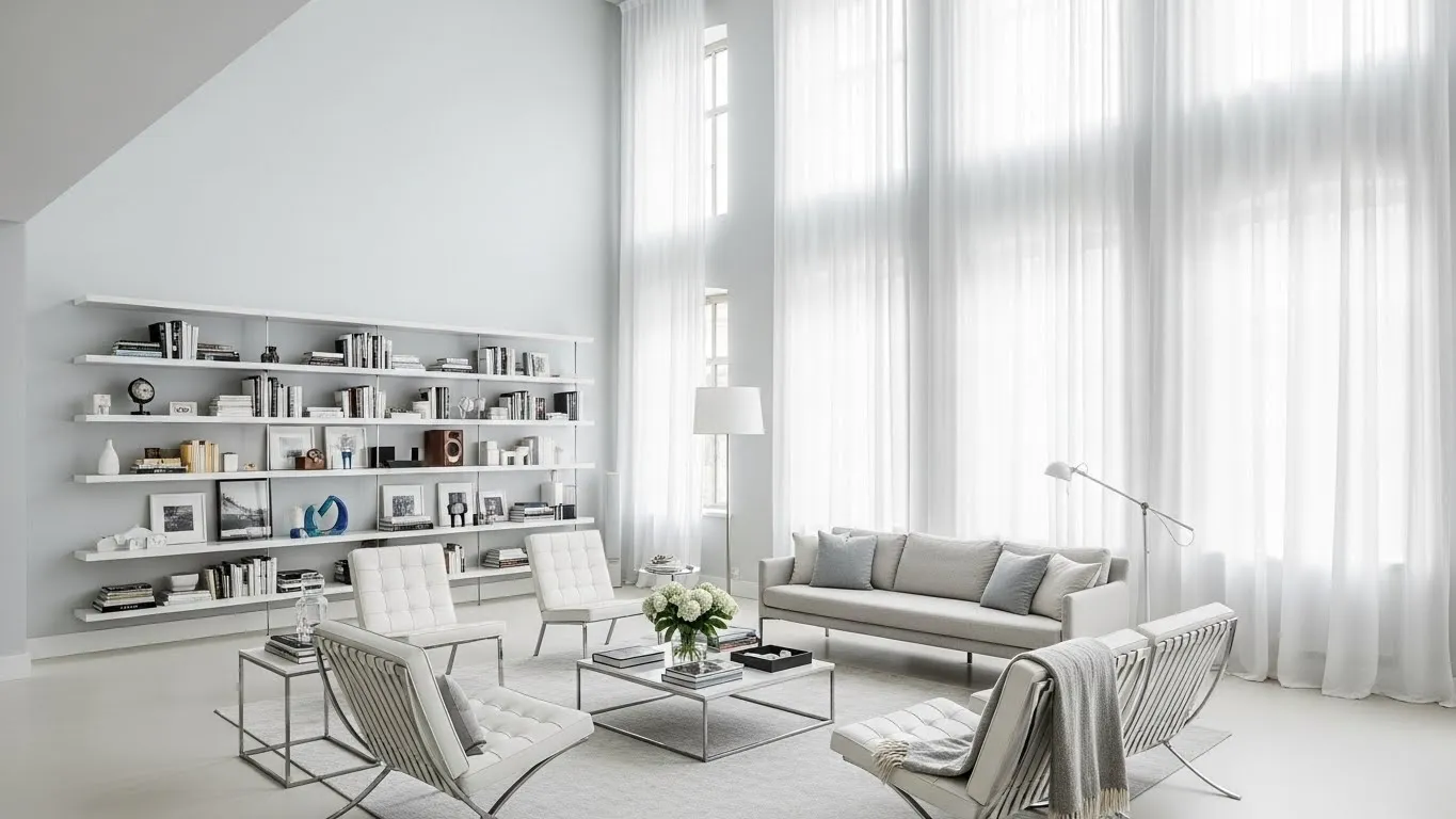 Легкий воздушный интерьер для знаков Воздуха