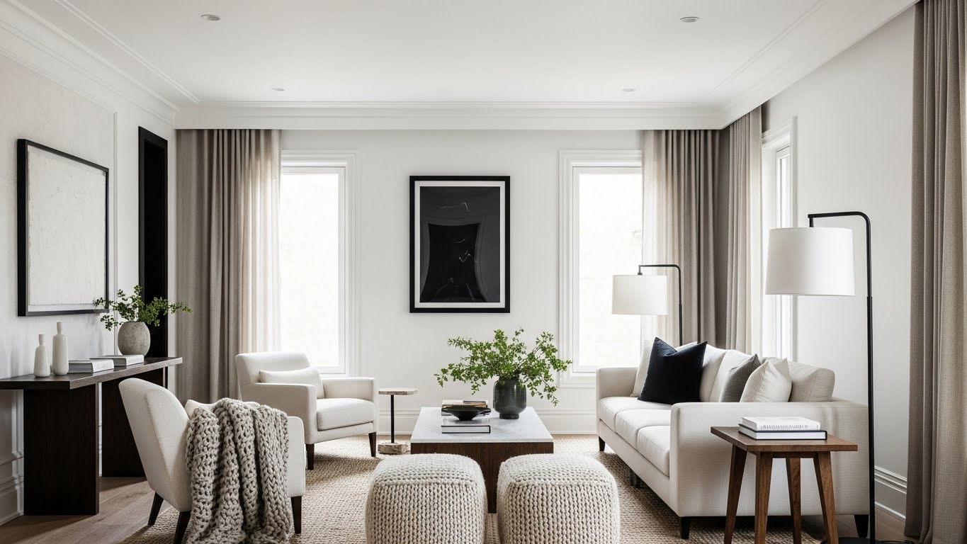 Типичные ошибки в дизайне светлого интерьера