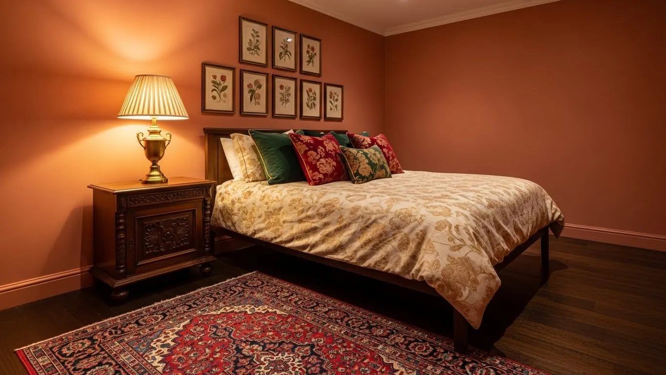 Стильная кровать в интерьере