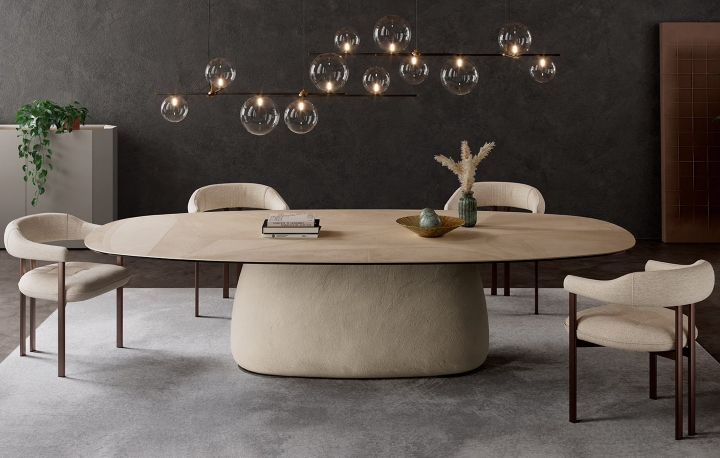 Мягкая скульптура и фактура: Cattelan Italia представляет коллекцию столов Botero