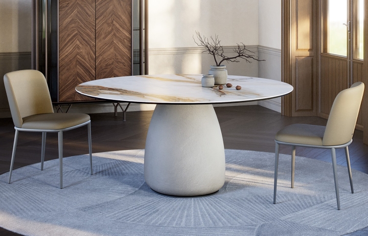 Мягкая скульптура и фактура: Cattelan Italia представляет коллекцию столов Botero