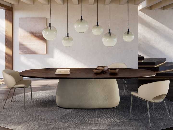 Мягкая скульптура и фактура: Cattelan Italia представляет коллекцию столов Botero