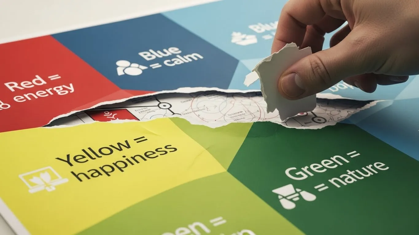 Миф о психологии цвета: инфографика против реальности