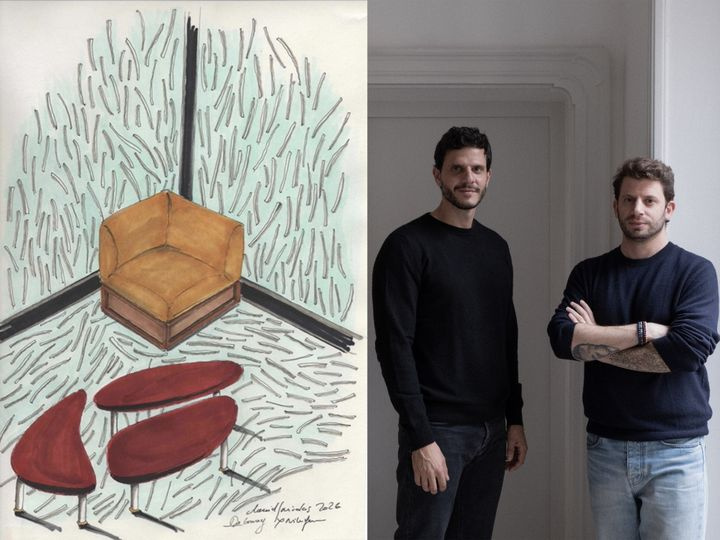 The Bedroom, Nilufar Grand Hotel, MDW 2026. Эскиз