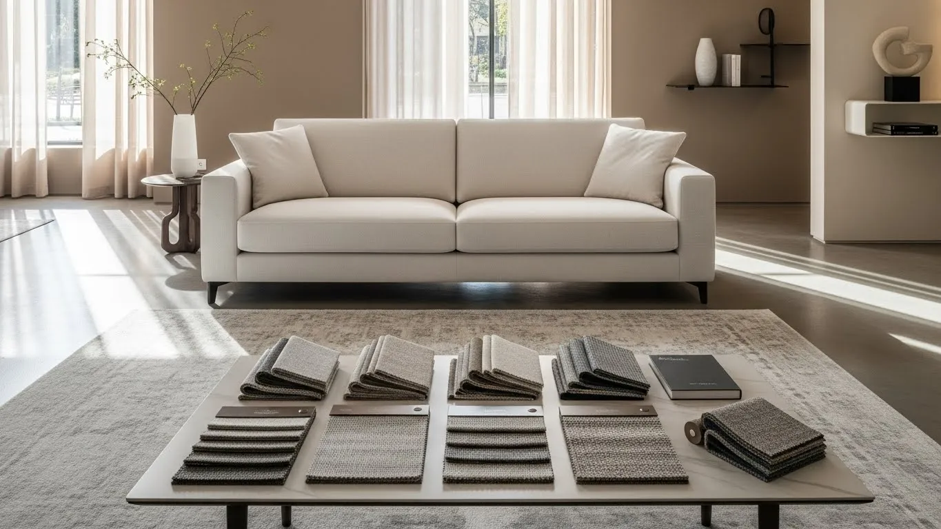 Итальянский шоурум с ограниченным выбором идеальных тканей