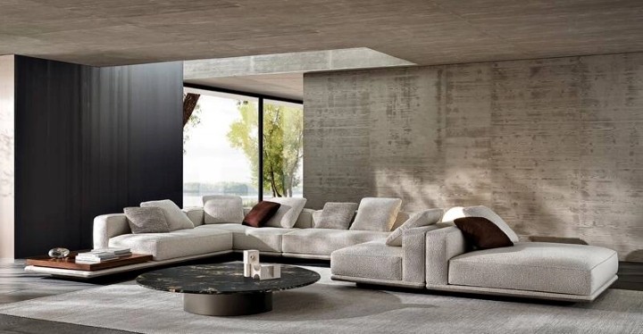 Модульный диван Minotti Модульный диван Minotti