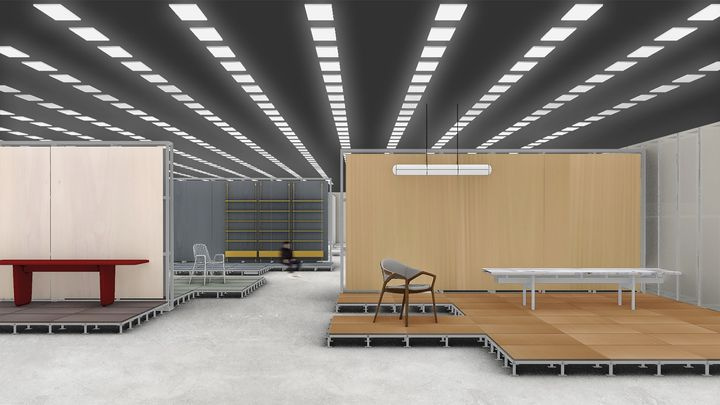 Salone Raritas. Отобранные иконы, уникальные объекты и предметы аутсайдеров. Salone del Mobile 2026 в Милане. Визуализация проекта от Formafantasma © Formafantasma