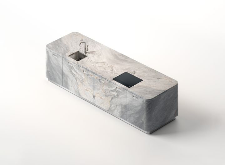 Kora, кухня Arclinea, фасад Italia