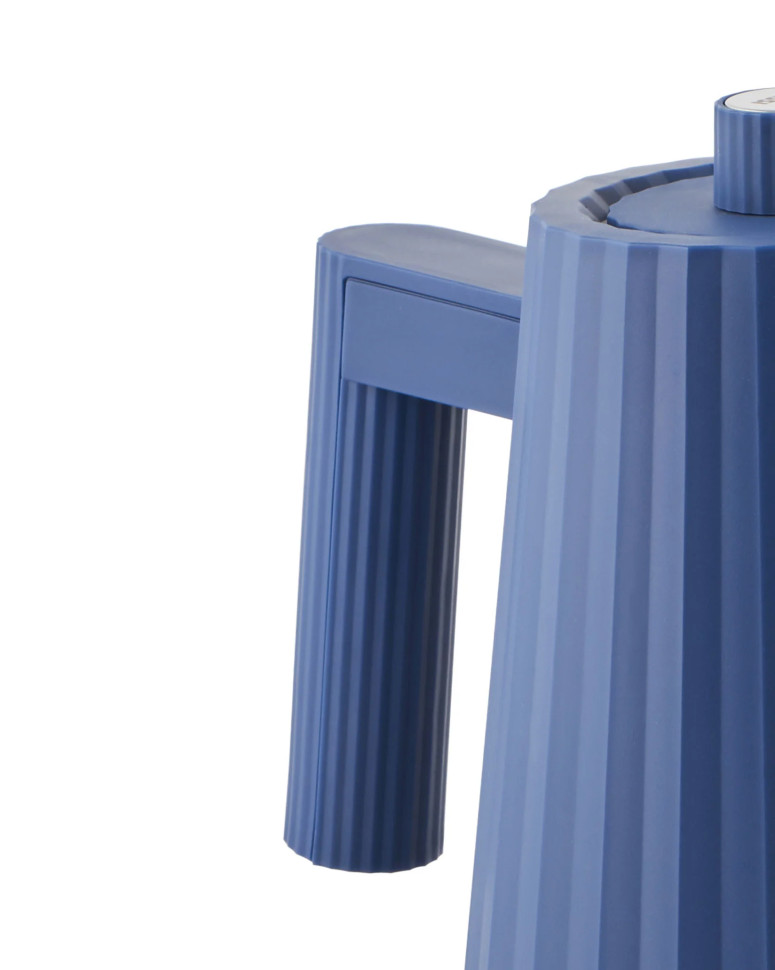 Чайник Alessi Plisse, 1,7 л, синий