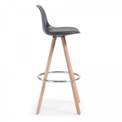 Барный стул La Forma Stag 38,5 x 40 x h97 см, чёрный