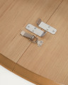 Раздвижной стол La Forma Oqui 90 (170) x 90 x h74 см, из шпона дуба и массива дерева