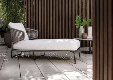 Шезлонг Minotti Aston Cord Outdoor