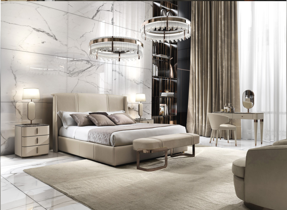Кровать Dv home collection Coco Cannetè - материал