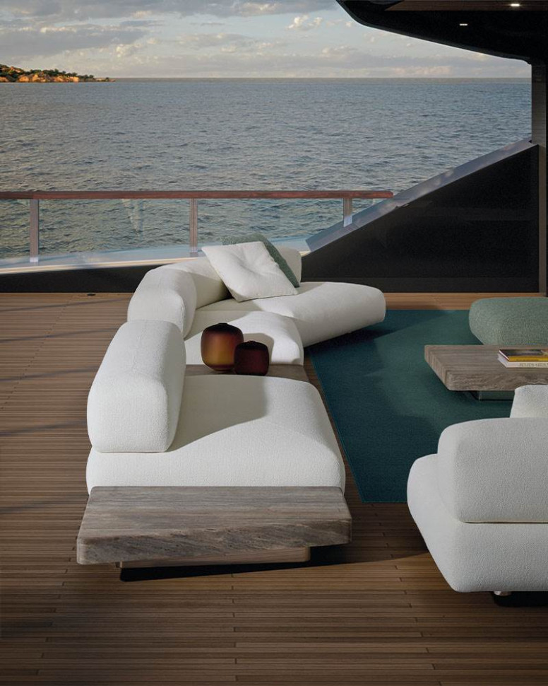 Диван Minotti Orion Outdoor - материал