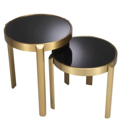 Приставной столик Buena (2 шт) Eichholtz Tables And Desks 53/40,5h x d45,5/43,5 nc95629