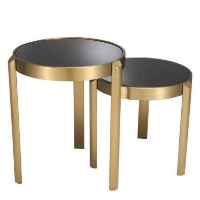 Приставной столик Buena (2 шт) Eichholtz Tables And Desks 53/40,5h x d45,5/43,5 nc95629