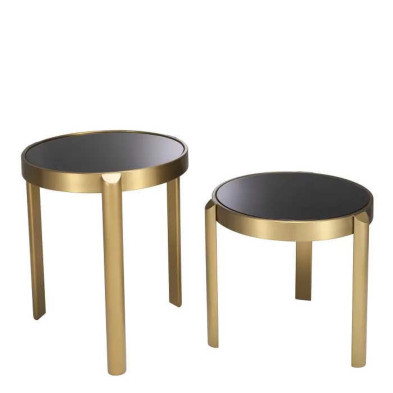 Приставной столик Buena (2 шт) Eichholtz Tables And Desks 53/40,5h x d45,5/43,5 nc95629