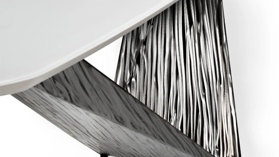 Консоль Reflex Disegno Prisma Steel Console