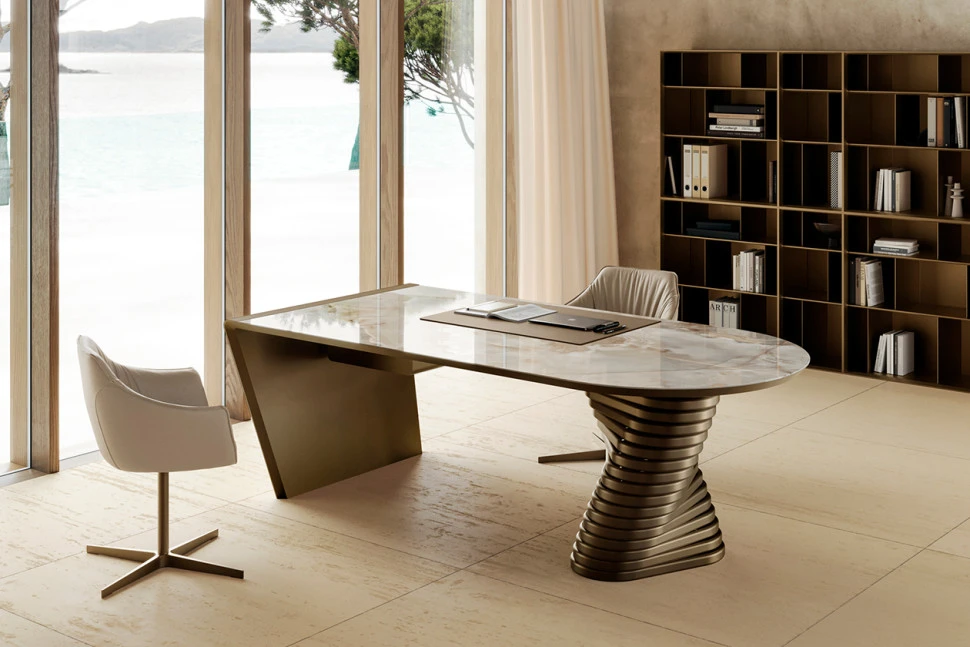 Письменный стол Eforma Rotolo desk top ceramica