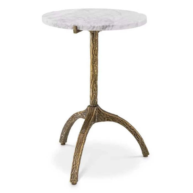 Приставной столик Cortina Oval Eichholtz Tables And Desks 45,5 x 34,5 x 58h nc99541