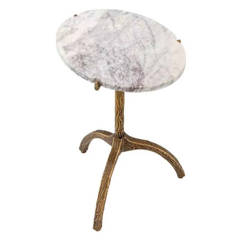 Приставной столик Cortina Oval Eichholtz Tables And Desks 45,5 x 34,5 x 58h nc99541