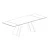 Обеденный стол Mod Interiors Toledo 180/260 x 90 x 76h nc107259