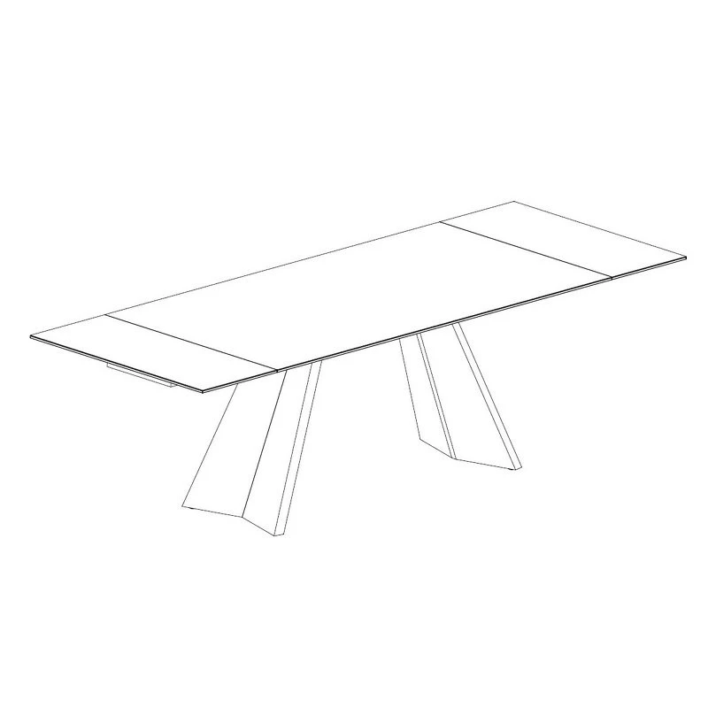 Обеденный стол Mod Interiors Toledo 180/260 x 90 x 76h nc107259