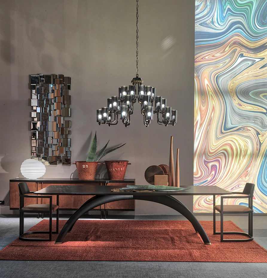 Стол в столовую Selva Design Aldo Cibic TABLE PONT 3047
