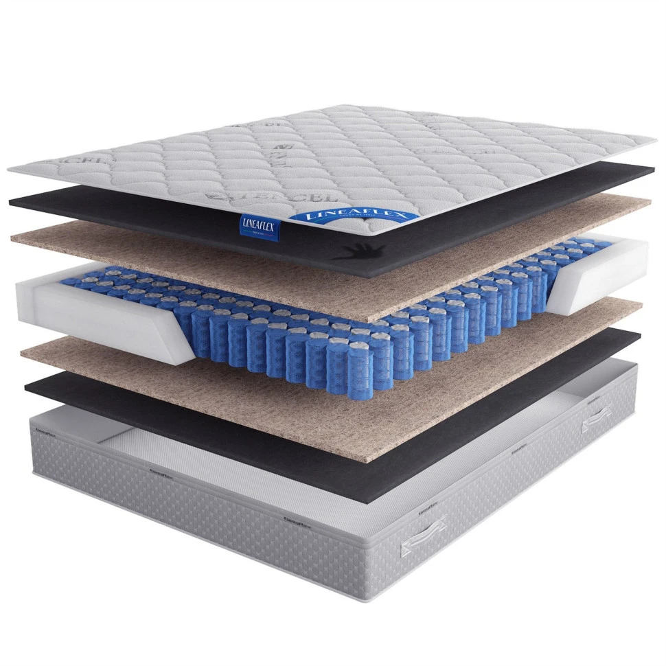 Матрас Real Active Lineafle X Champions League 185 x 215 x 25h nc74046