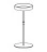Приставной столик Lift Bontempi Casa Bontempi Casa 50/82h x ø34 nc94898