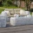 Диван Dynasty Skyline Design Dynasty 207 x 106 x 69h nc40533
