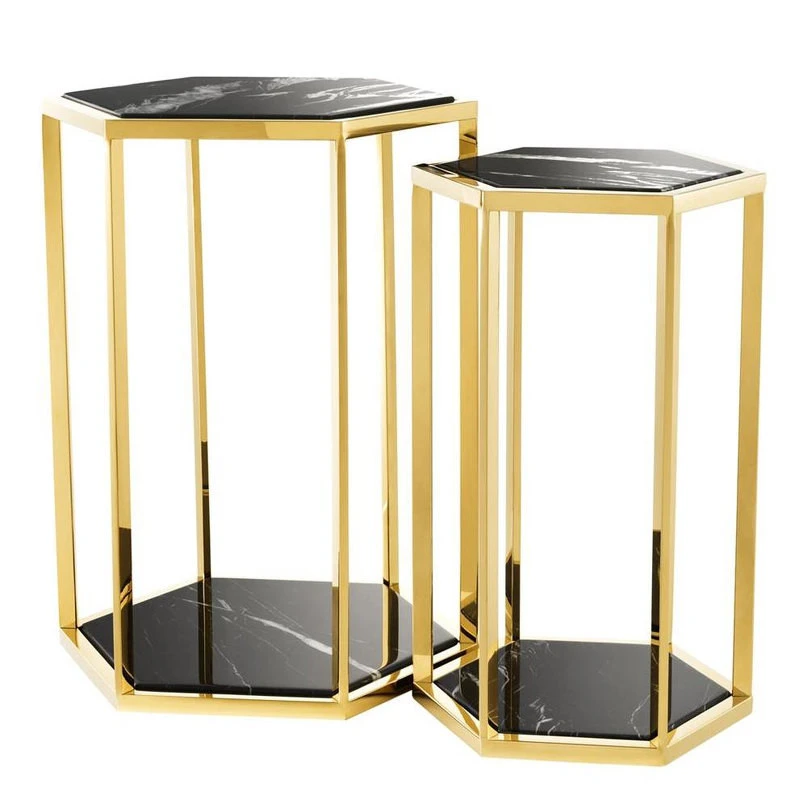 Приставной столик Taro (2 штуки) Eichholtz Tables And Desks 46 x 40 x 60,5h nc51458