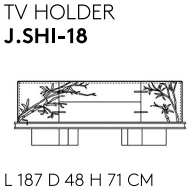 Размеры Тумба под ТВ Jumbo Collection Shinto