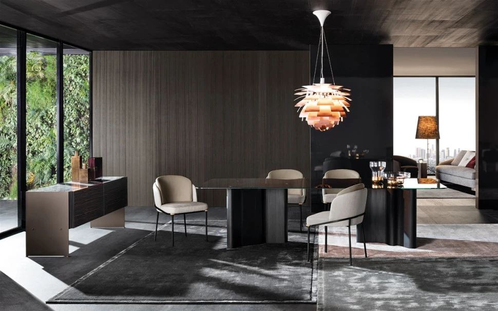 Стул в столовую Minotti Fil Noir