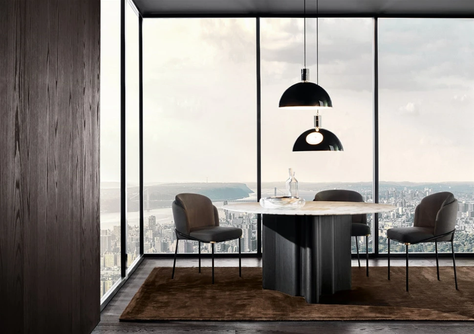 Стул в столовую Minotti Fil Noir