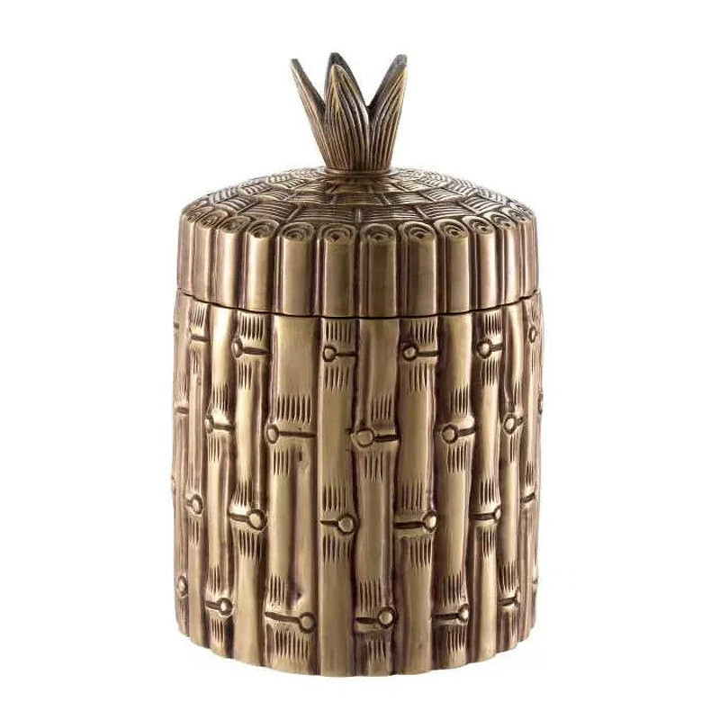 Шкатулка Bamboo Eichholtz Accessories 22h x ø14 nc95577