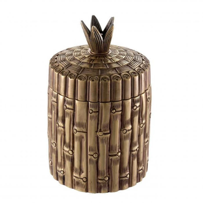 Шкатулка Bamboo Eichholtz Accessories 22h x ø14 nc95577