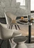 Стул в столовую Minotti Leslie Lounge