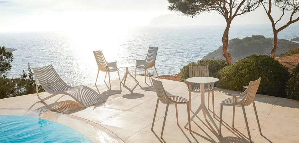 Стул высокий Ibiza Vondom Vondom 72 x 67 x 91h nc102536