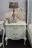 Деревянная настольная лампа Country Arts &amp; Craft Vintage 52h x d26 nc26225