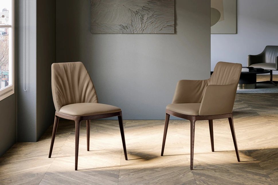 Стул Eforma Max deluxe base legno