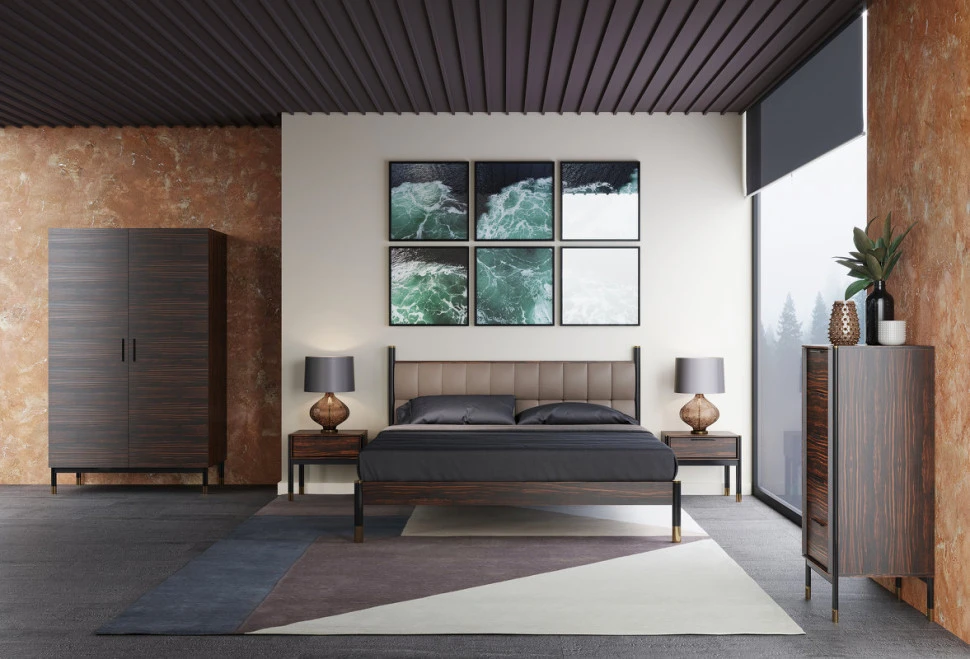 Кровать Mod Interiors Benissa 188,6 x 213 x 111h nc67267