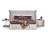 Прикроватная тумбочка Hamptons Fratelli Barri Hamptons 70 x 45 x 48h nc109879