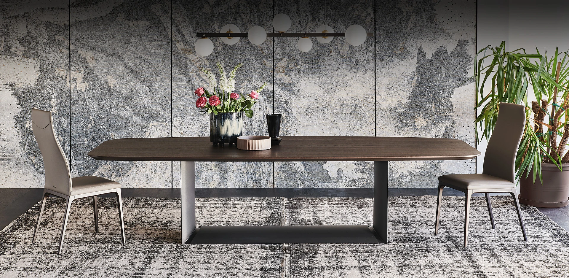 Стол в столовую Cattelan italia Dragon Wood