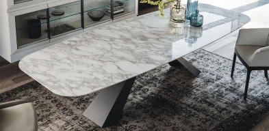Стол в столовую Cattelan italia Eliot Keramik