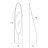 Зеркало Kolonaky Tonin Casa Modern 170h x ø31 nc81935