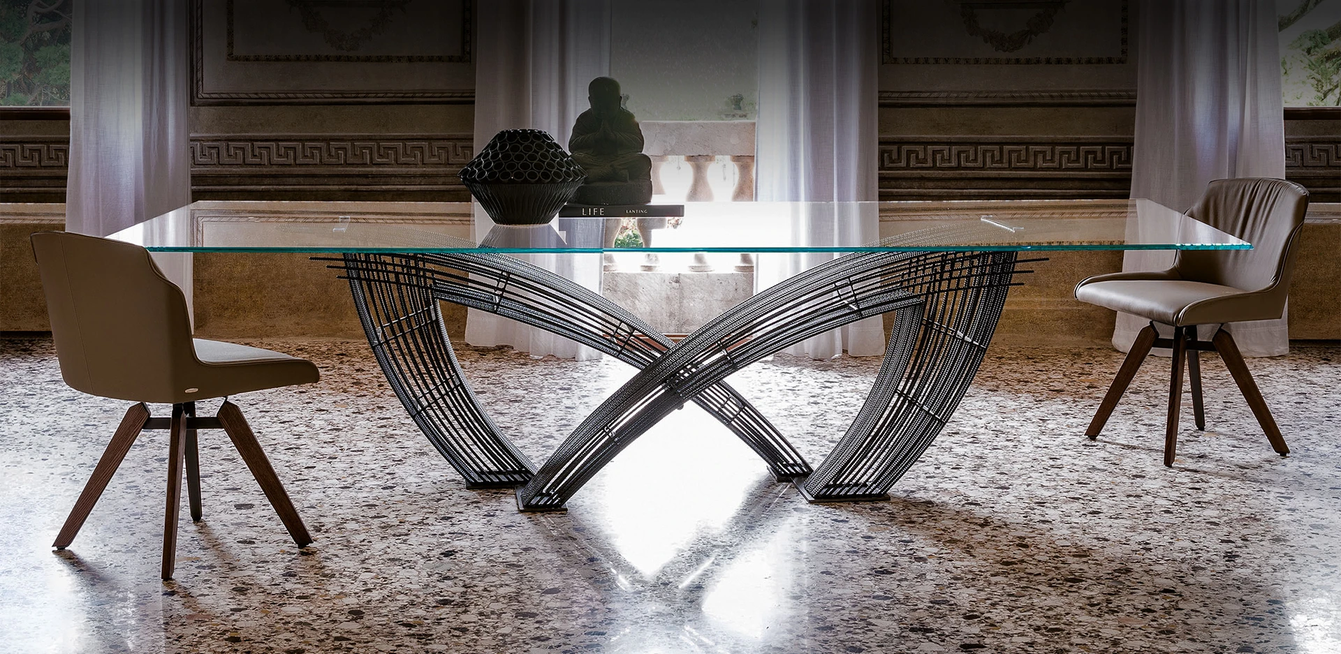 Стол в столовую Cattelan italia Hystrix