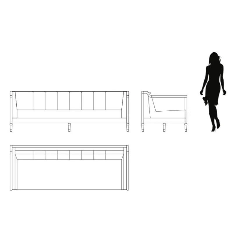 Диван Lloyd Fratelli Barri Lloyd 235 x 90 x 80h nc89782