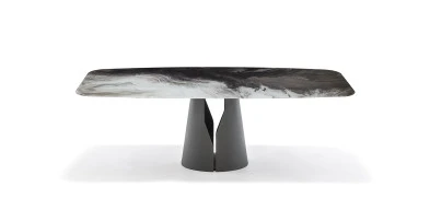 Стол в столовую Cattelan italia Giano Crystalart